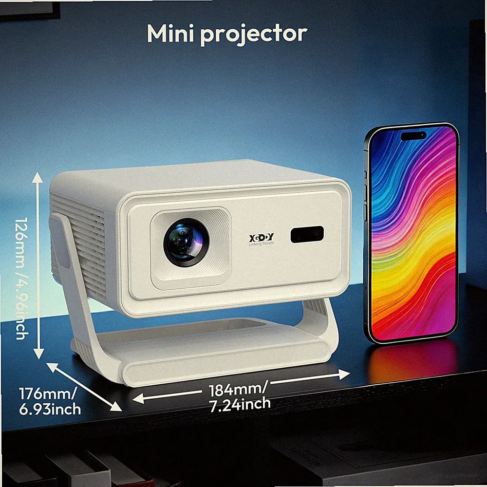 XGODY Gimbal A1 Android14 400 Ansi 16GB WiFi Heimkino 8K Support