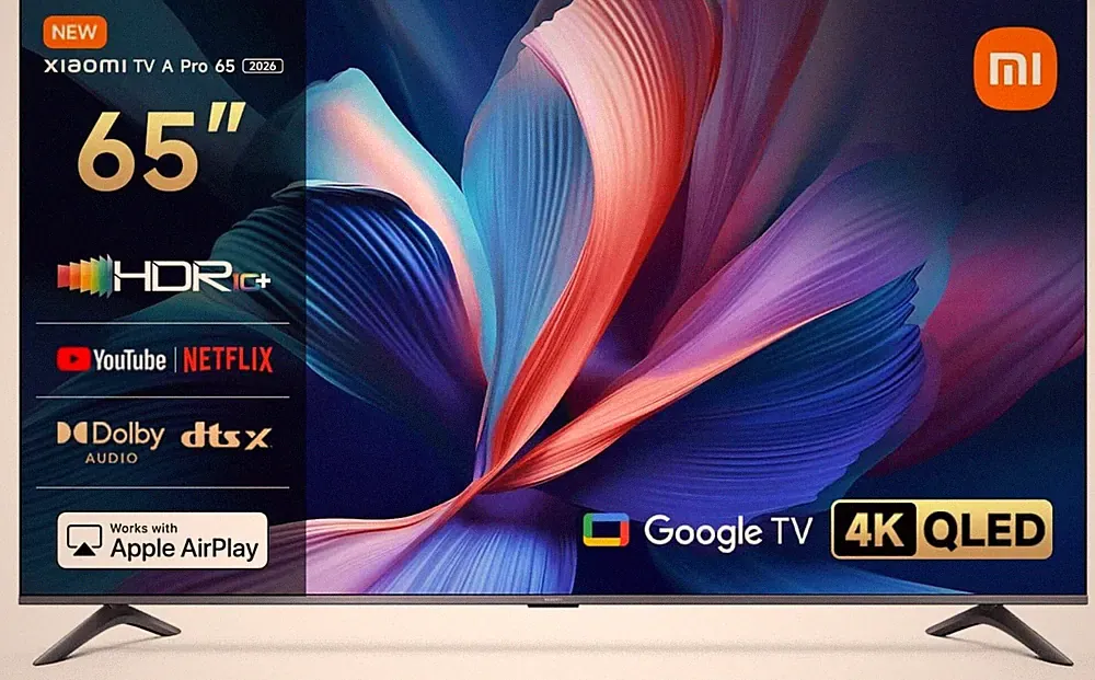 Xiaomi TV A Pro 65 2026 65 Zoll LCD Ultra HD 4K TV 60Hz HDMI Google TV