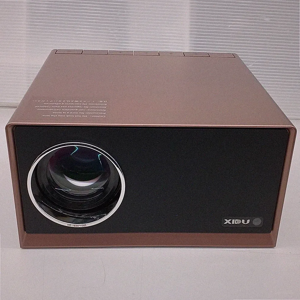 XIDU PHILBEAM S1 Tragbarer Projektor, WLAN/HDMI/USB, kabelloses Streaming