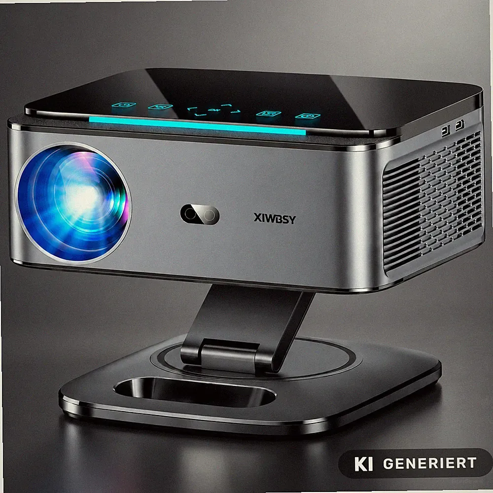 XIWBSY Beamer Google TV Native 1080p 4K-Eingangsunterstützung Autofokus NEU OVP