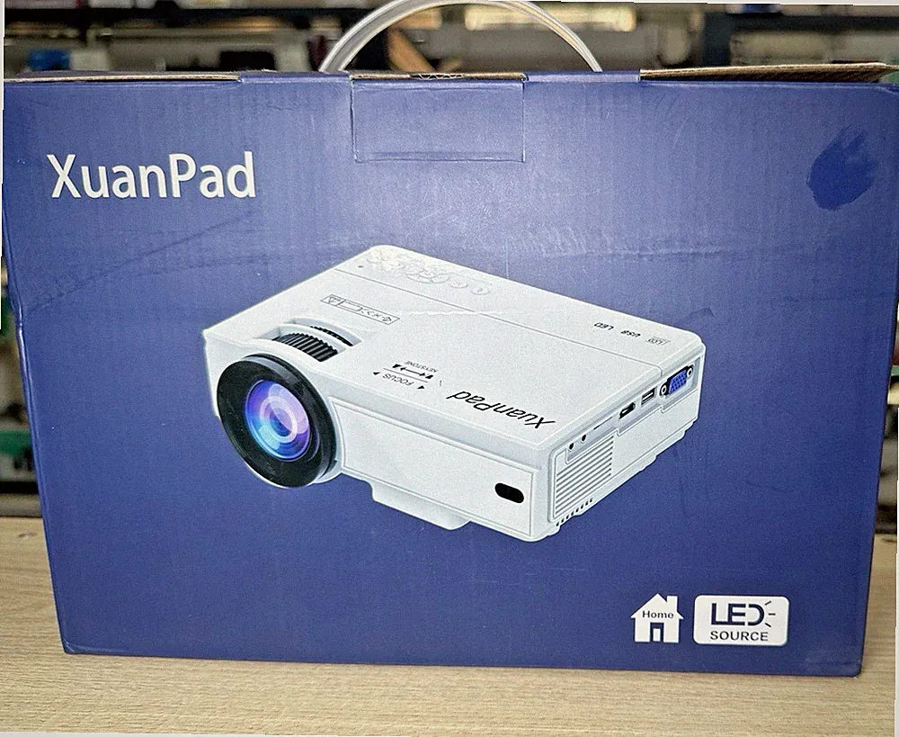 Xuan Pad Mini Projektor M8-F Tragbarer Multimedia Videoprojektor