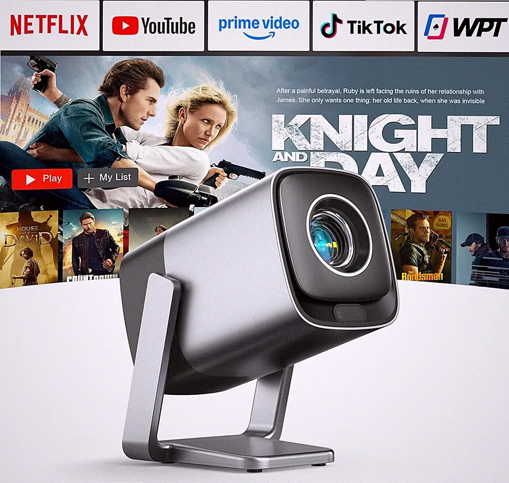 XuanPad 4K Beamer 30000 Lumen WiFi6 Bluetooth TOF Auto Fokus