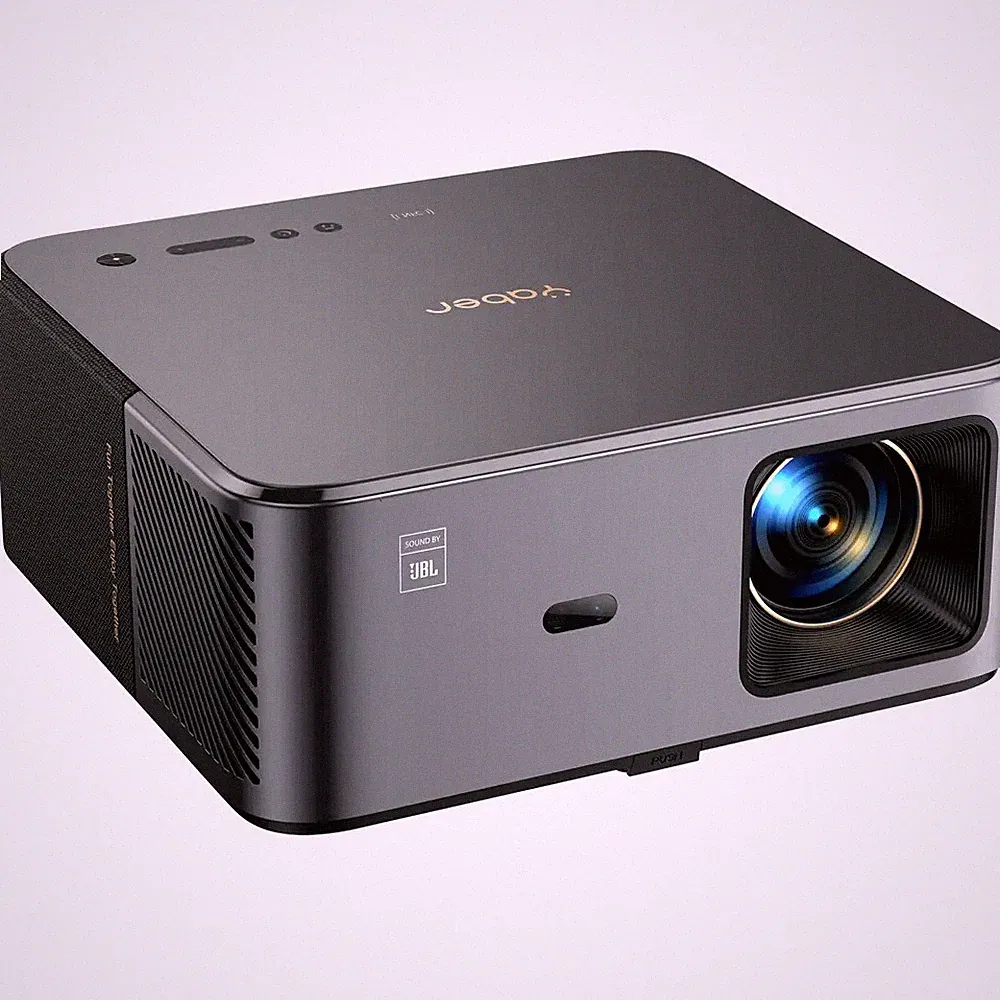 Yaber Beamer K2S LCD 800 ANSI-Lumen 1920 x 1080 Full HD 4K unterstützt, JBL