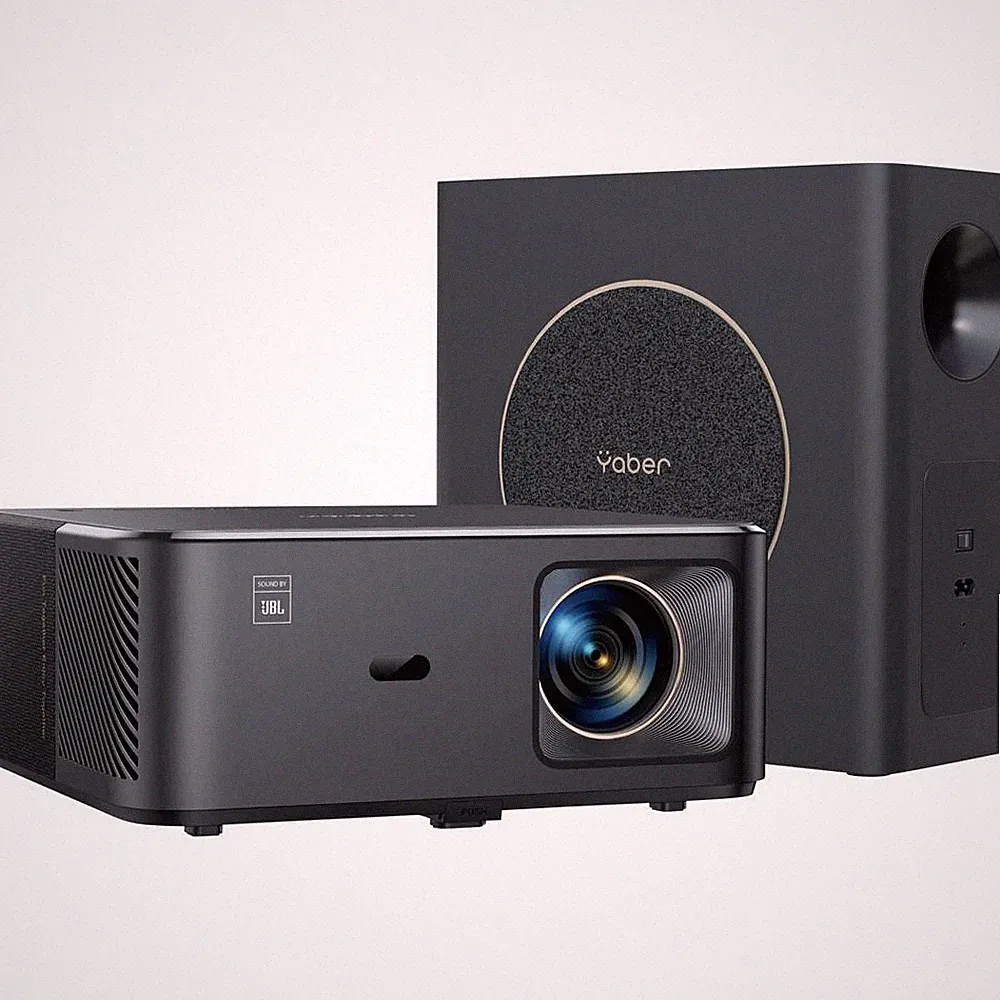 Yaber Beamer K2S Pro LCD 800 ANSI-Lumen 1920 x 1080 Full HD Smart System