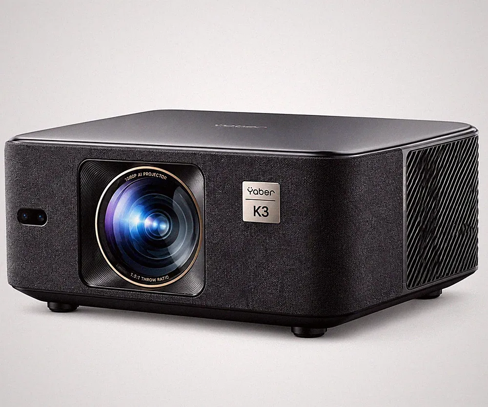 YABER K3 Smart Projektor/Beamer 1080P 1000 ISO Lumen JBL Dolby Auto Fokus