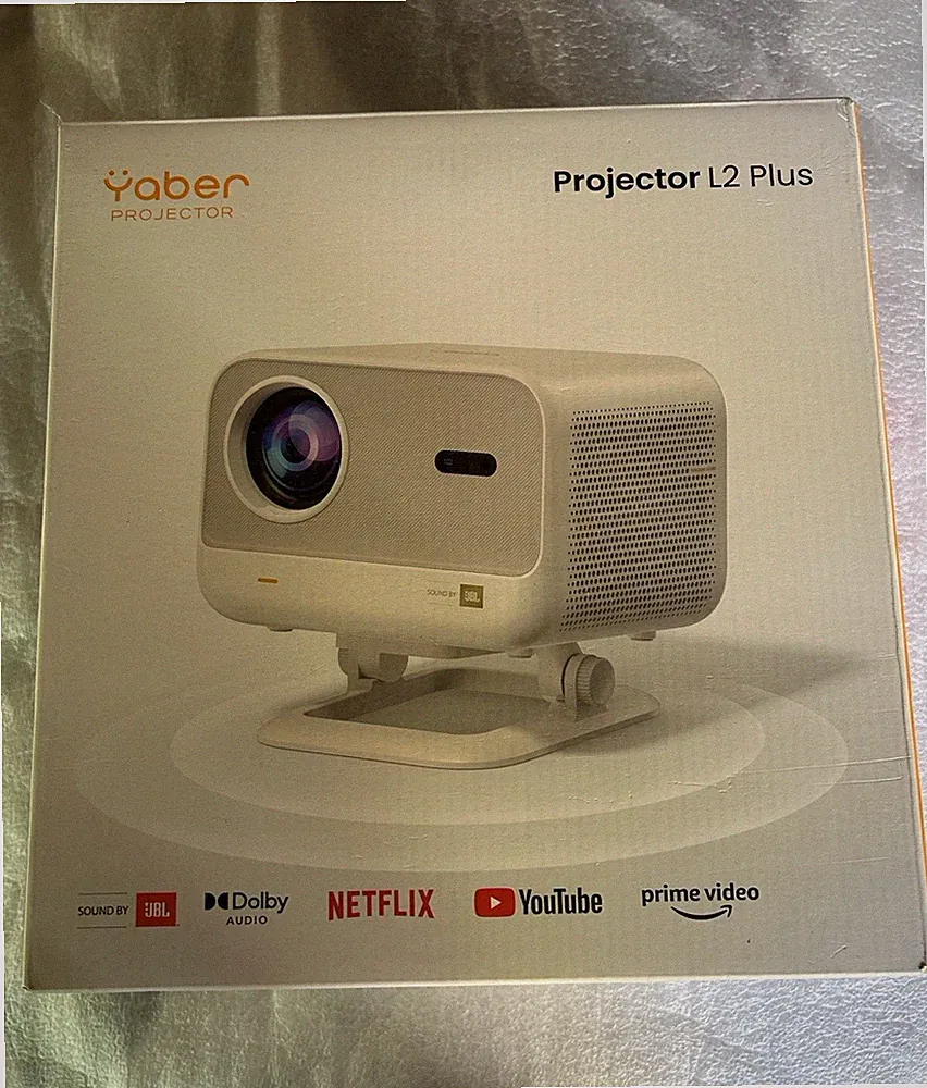 Yaber L2 Plus LCD Heimkino-Beamer 1080p 700 ANSI WiFi Bluetooth Autofokus