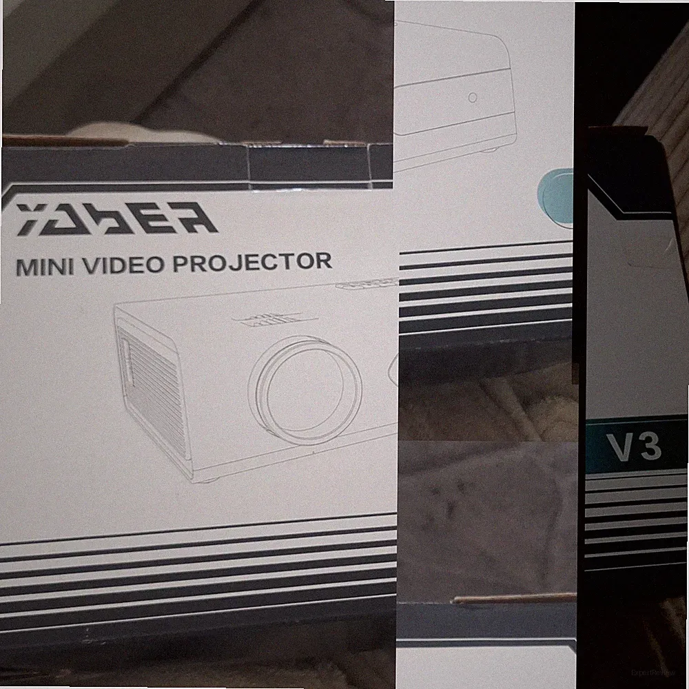YABER Mini Video Projector V3 Desktop Heimkino-Beamer Mini Video Projektor
