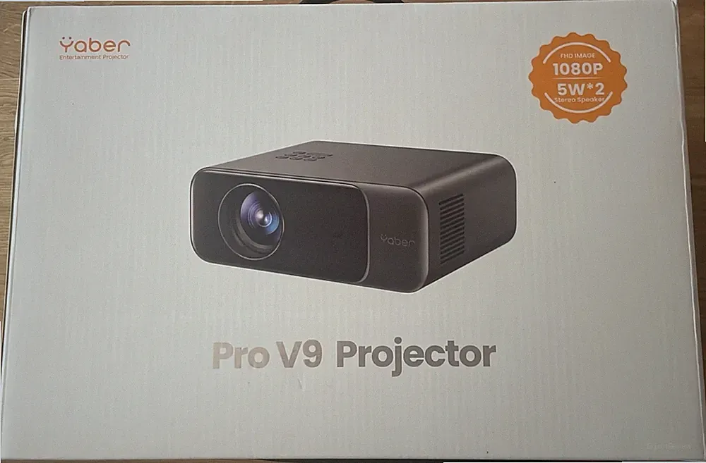 Yaber Pro V9 Beamer 1080P Projektor Neu & OVP