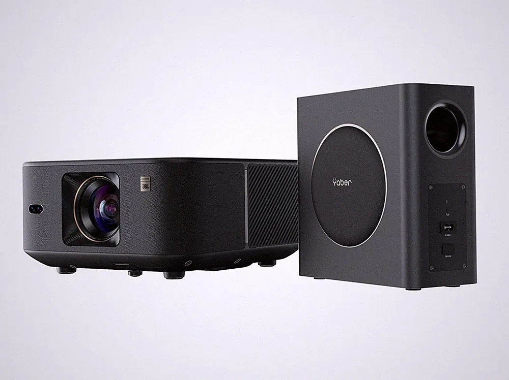 Yaber Projektoren K3 Pro & subwoofer - 1920 x 1080 - 1600 ANSI lumens