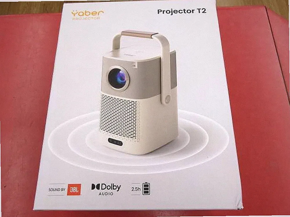 YABER T2 Projektor unbenutzt kompakt 1080P tragbar Heimkino
