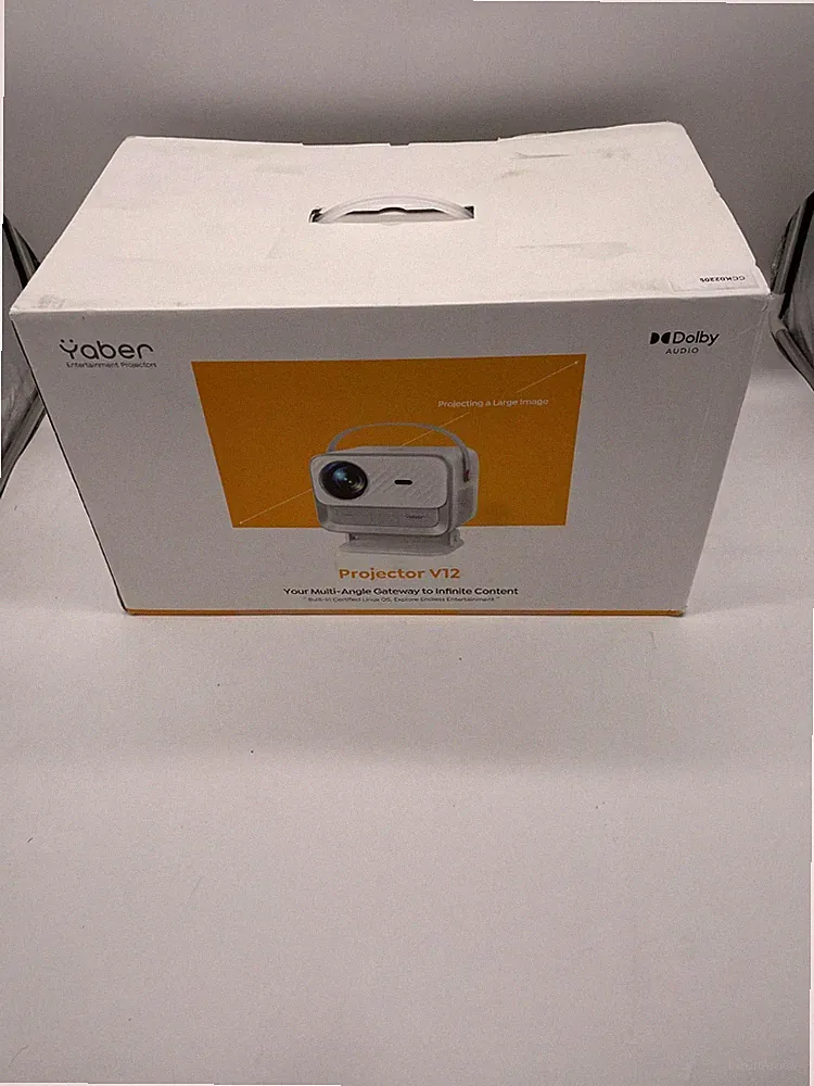 YABER V12 Beamer 4K, 1080P Projektor Full HD NEU