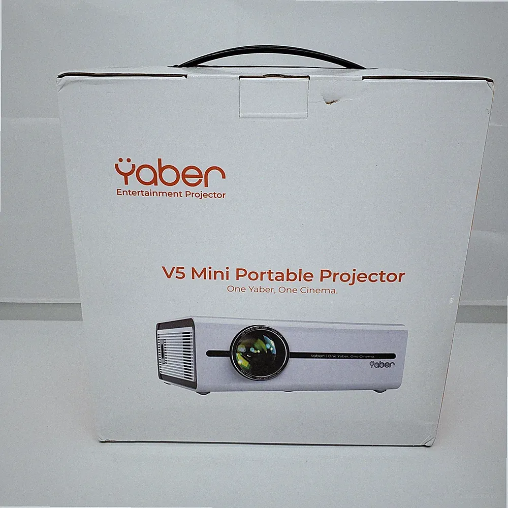 Yaber V5 LED Projektor 720P HD Weiß Beamer Ausstellungsstück_1,99_5