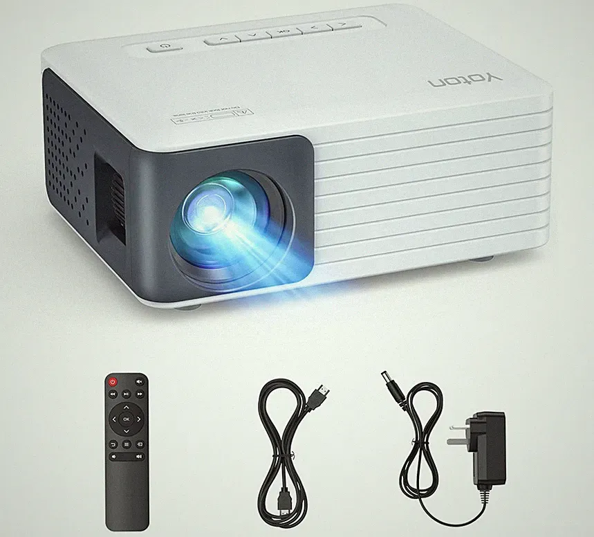 YOTON Mini Beamer – Beamer Full HD 1080P unterstützt Y3 Mini Projektor für Handy