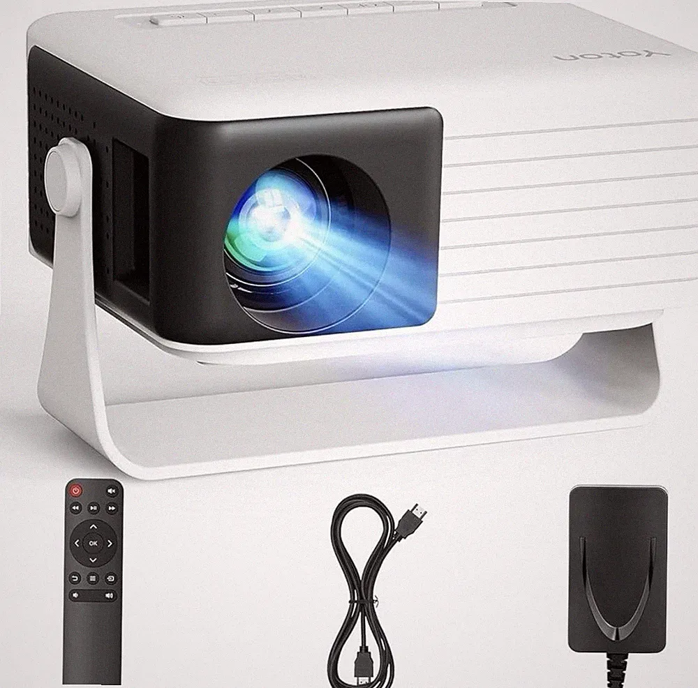 Yoton Y3 Mini Beamer Full HD 1080P HDMI USB Heimkino Projektor Multimedia