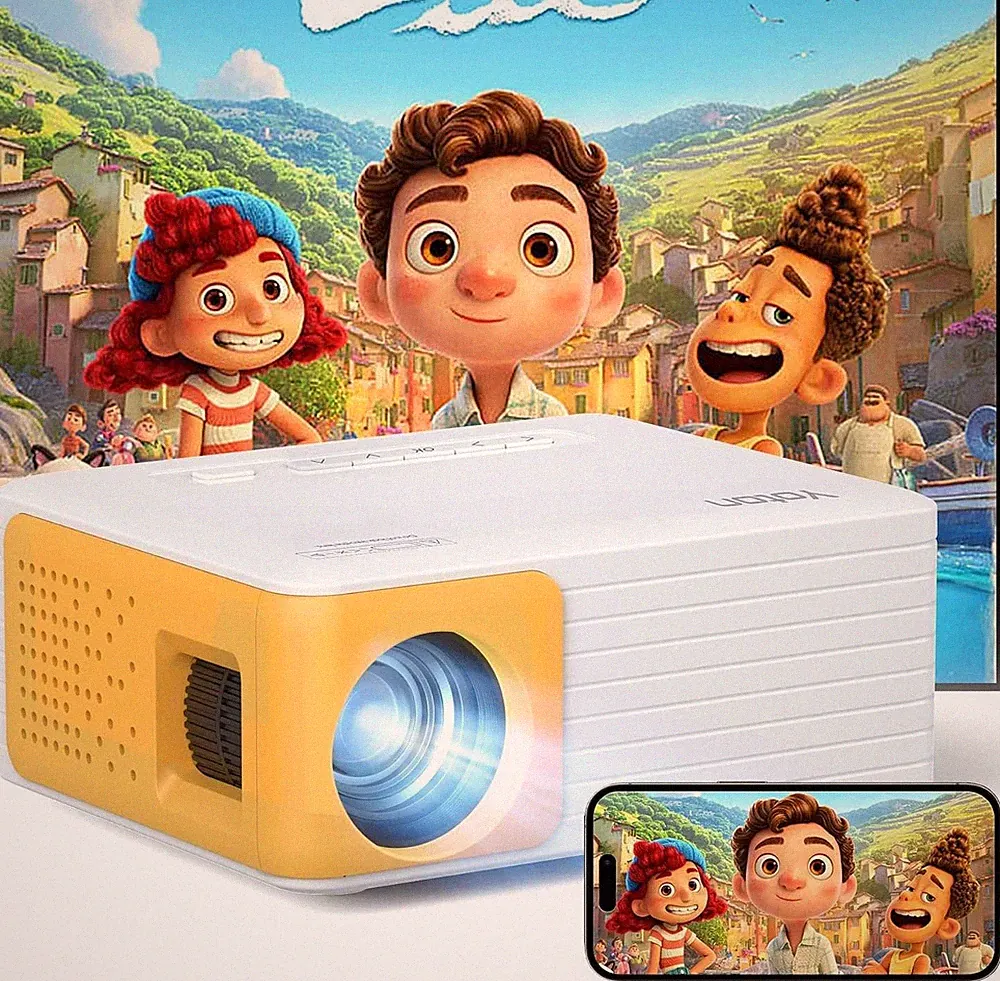 YOTON Y3 tragbarer Full HD 1080P WiFi Bluetooth-Projektor