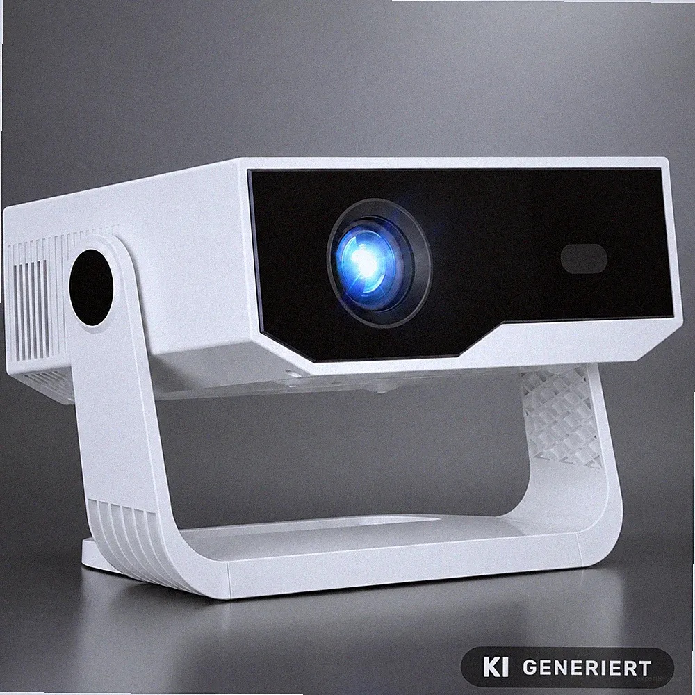 ZDK Mini-Beamer Android 14 Nativ 1280×720P 250 ANSI Lumen WiFi 6 HDMI NEU OVP