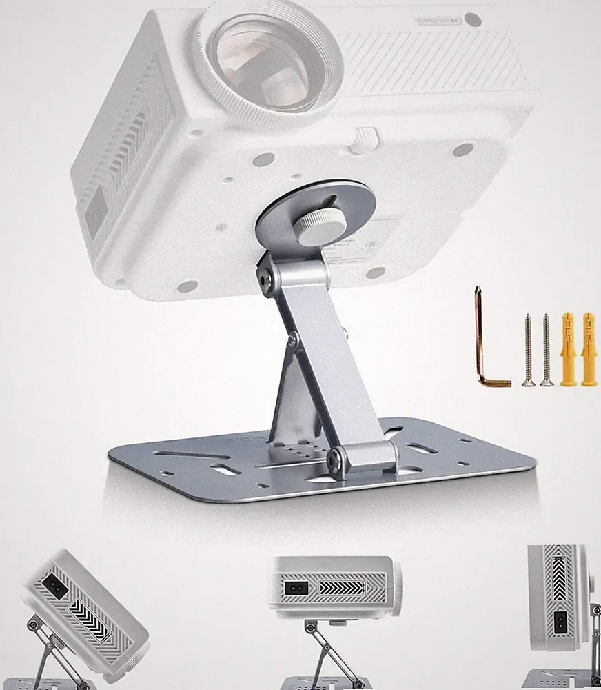 ZDSSY Mini Beamer Ständer,Projektor Halterung mit 1/4 Zoll Schraubschnittstelle