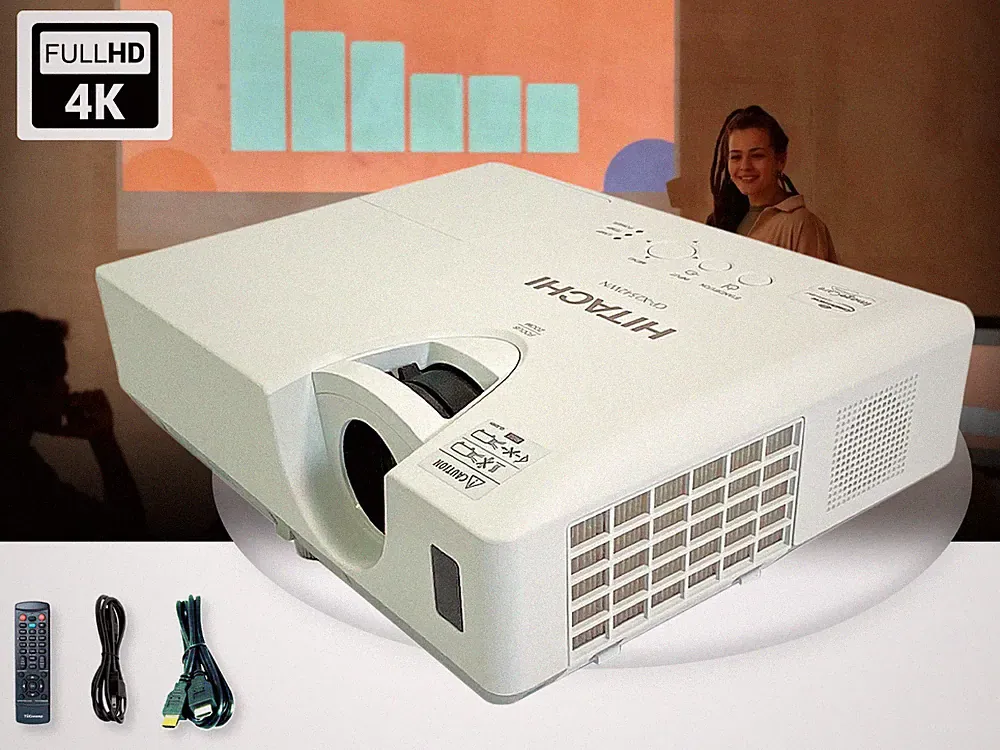 Zuverlässige 3LCD Projektor für Business Oder Schulen 2700 Ansi 4K Lang Lampe